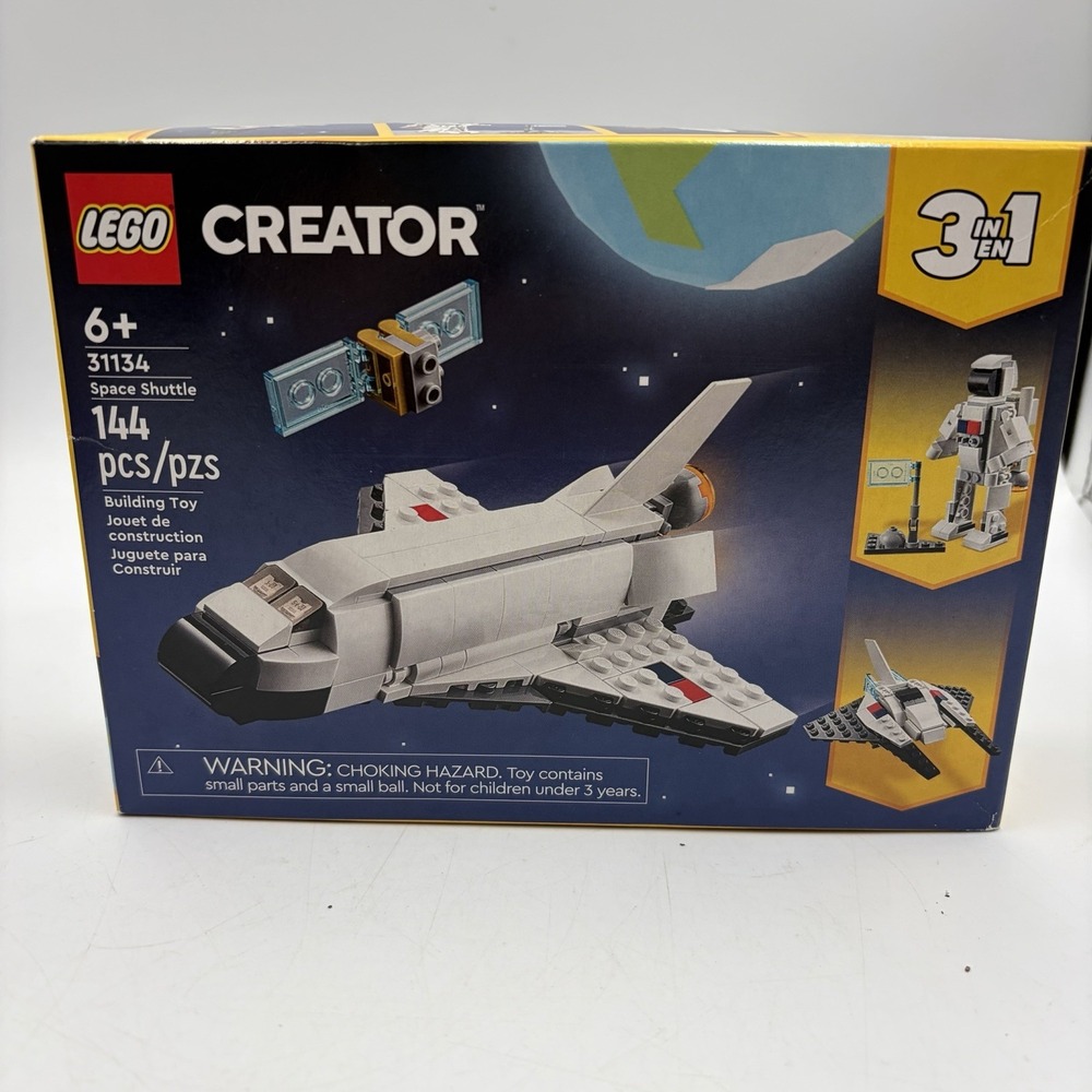 LEGO Creator 31134 Space Shuttle 144 Pcs‎ Building Toy New